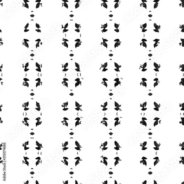 Fototapeta Seamless pattern in ornamental style. Geometric desing texture for gift.