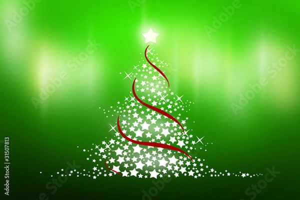 Fototapeta christmas tree