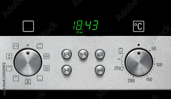 Obraz Ustawienia piekarnika