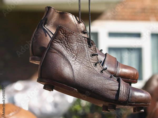 Fototapeta old sport shoes