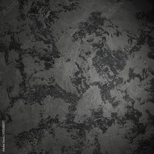 Fototapeta Gray concrete texture or background. With place for text and image.