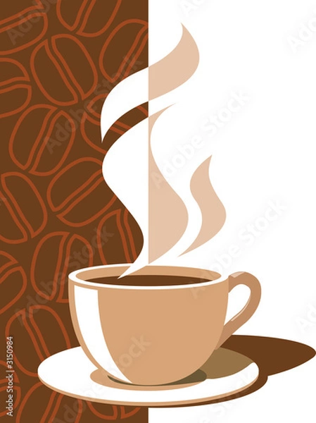 Obraz filiżanka kawy