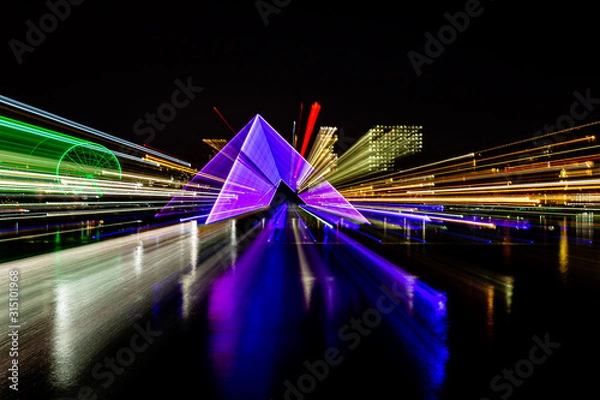 Obraz explosion abstraite