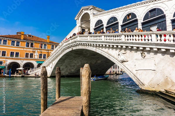 Obraz Rialto Bridge in Venice, Italy