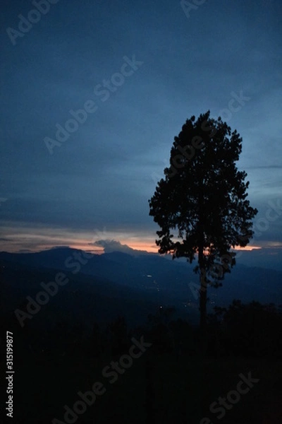 Fototapeta atardecer