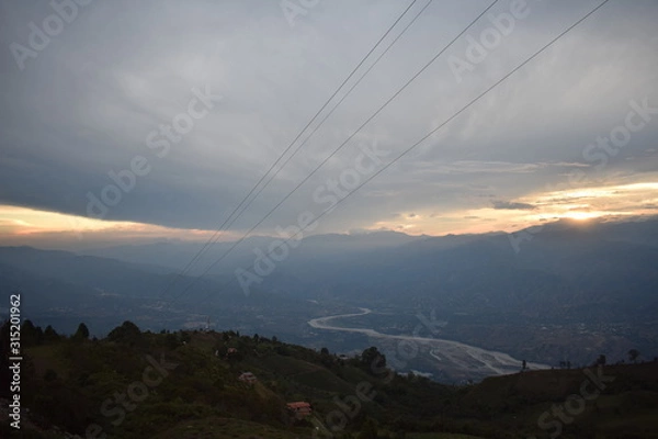 Fototapeta Atardecer