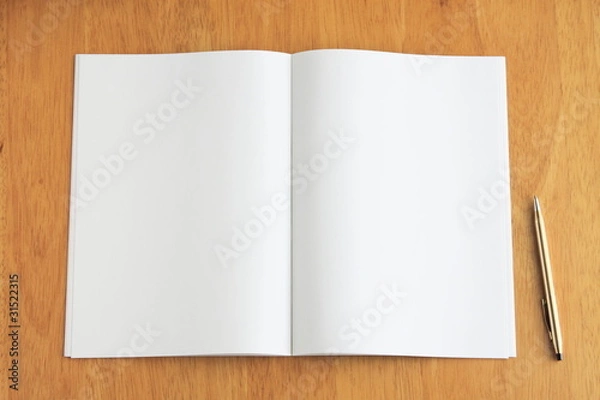 Obraz ノートとボールペン