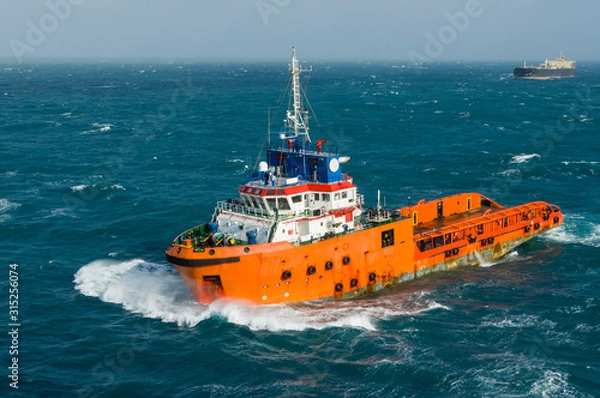 Obraz Sea tow in the high sea