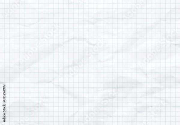 Fototapeta graph paper. seamless pattern. architect background. millimeter grid.