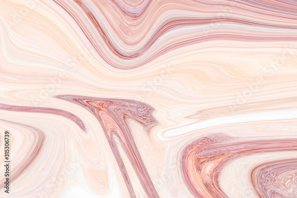 Obraz Marble ink colorful. brown marble pattern texture abstract background. can be used for background or wallpaper