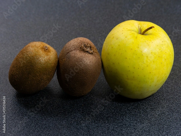 Obraz kiwi and apple