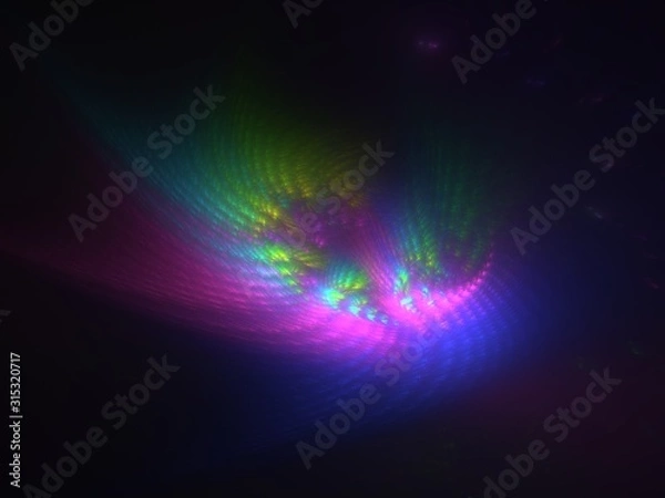 Obraz Neon texture flash star abstract bacground