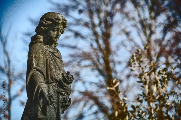 Obraz Cemetery Statue