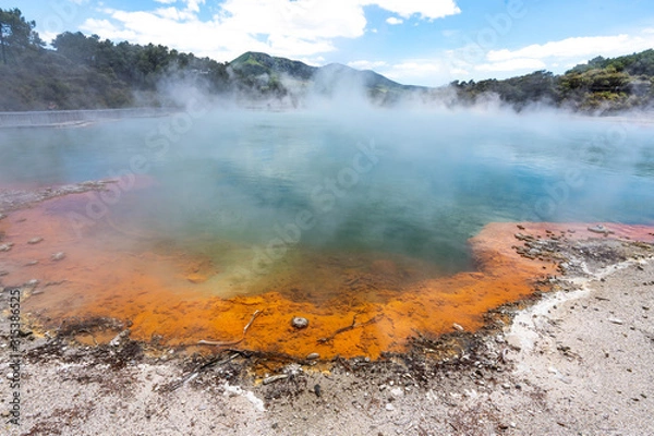Obraz Wai-O-Tapu, New Zealand