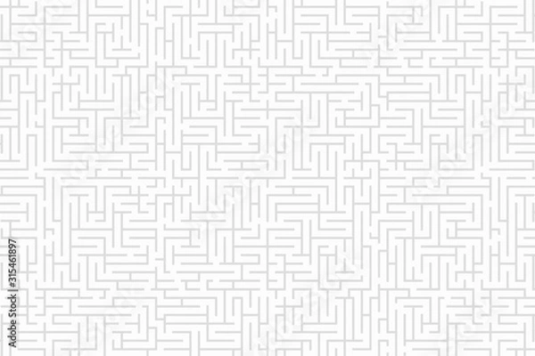 Obraz Maze illustration. Striped background. Geometrical wallpaper.