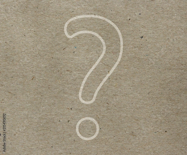 Fototapeta icon, question mark, question,