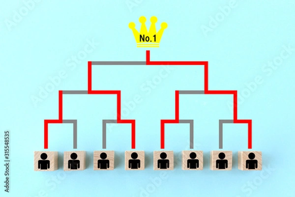 Fototapeta 競争・トーナメントイメージ