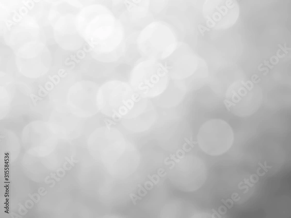 Fototapeta Abstract bokeh white background.Blurred abstract background.