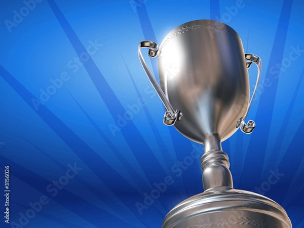 Obraz srebrny puchar
