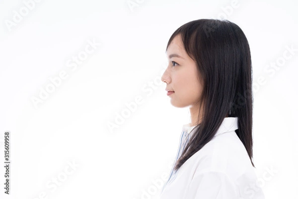 Obraz 女性の横顔