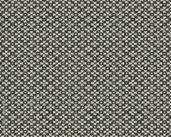Fototapeta Seamless vector pattern in ornamental style. Geometric desing texture for wallpaper and gifts.