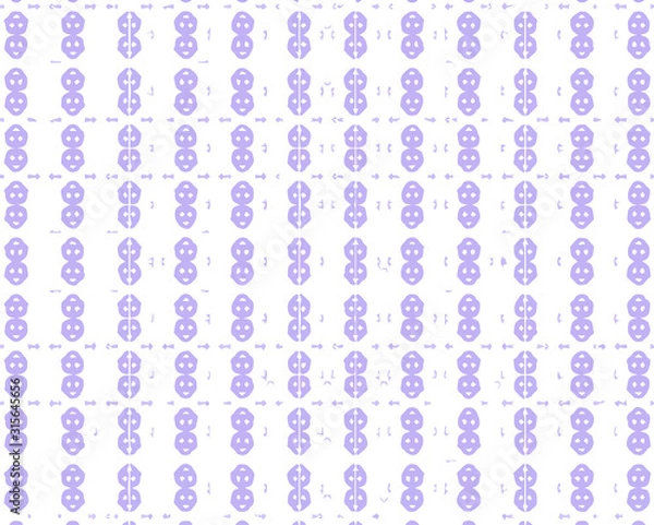 Fototapeta Seamless vector pattern in ornamental style. Geometric desing texture for wallpaper and gifts.