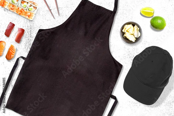 Obraz Sushibar mockup top view