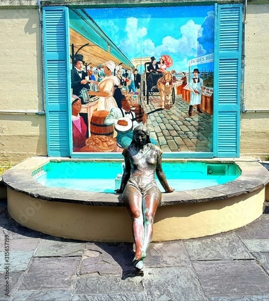 Obraz New Orleans Statue