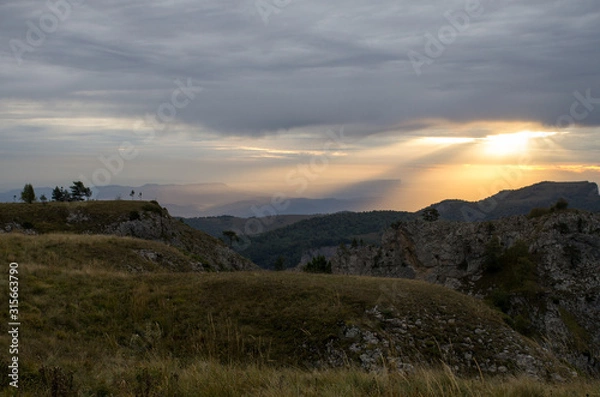 Fototapeta Sunrise Mountain Big Thach