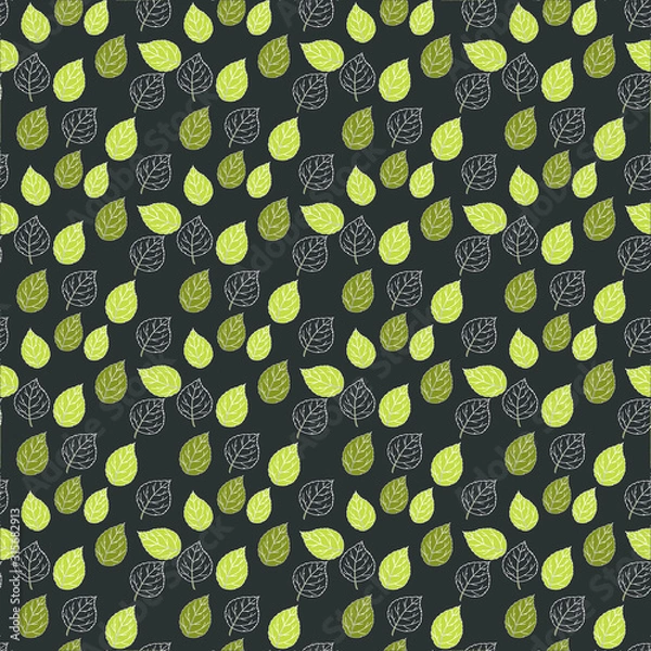 Obraz leaves pattern