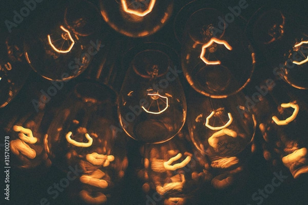Obraz Lightbulbs
