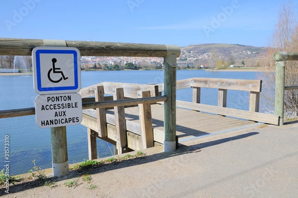 Obraz pontoon for disabled