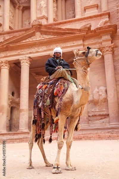 Obraz Beduine in Petra