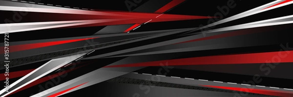 Fototapeta trendy modern abstract header and banner background