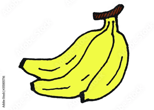 Fototapeta バナナ