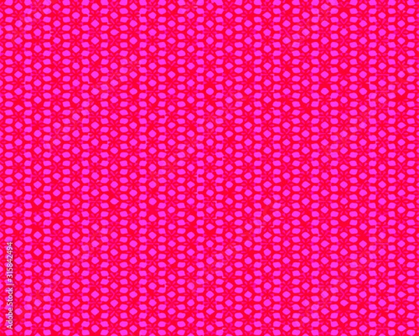 Fototapeta Seamless pattern in ornamental style. Geometric desing texture for wallpaper and gifts.