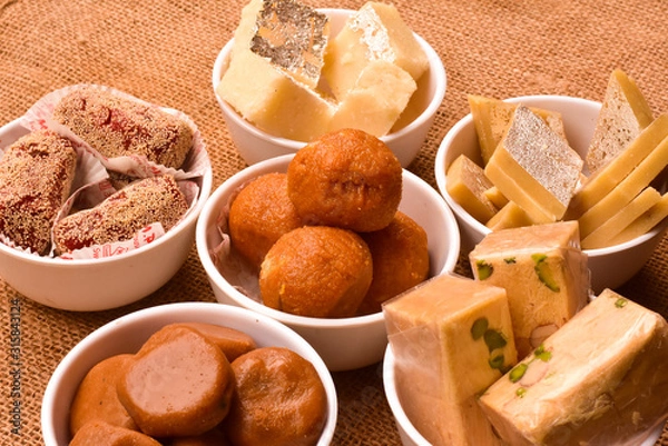 Obraz indian sweets tasty 