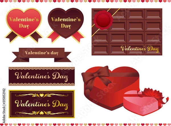 Obraz バレンタイン素材