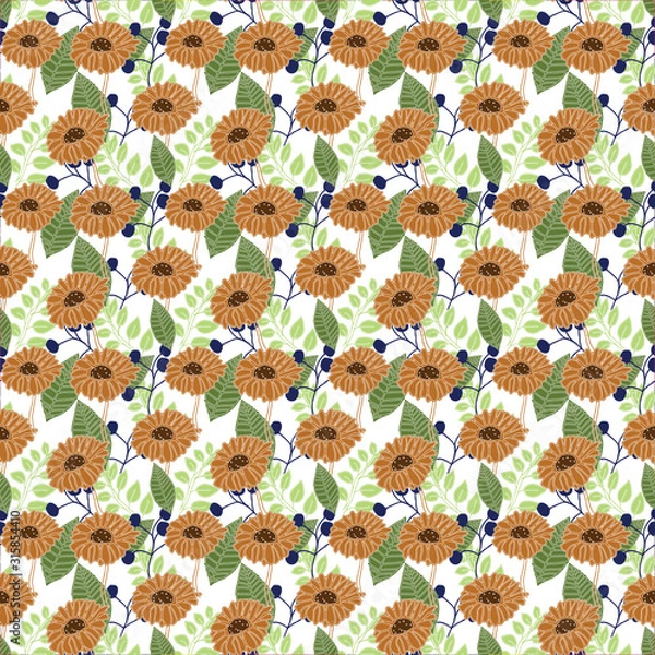 Obraz Floral pattern designs