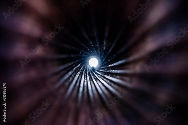 Obraz Abstract Gun Barrel Rifling background