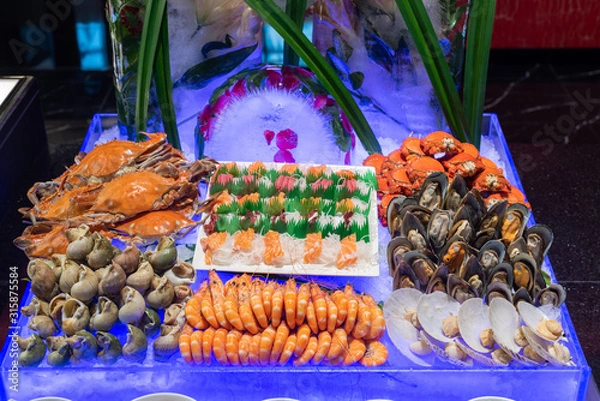 Obraz Hotel Seafood dinner buffet