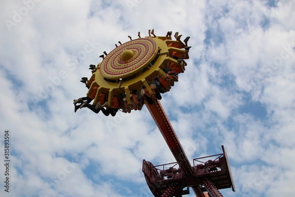 Fototapeta Theme Park Ride