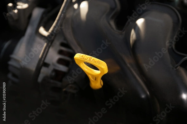 Obraz engine oil dipstick