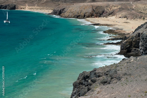 Fototapeta white sand beach