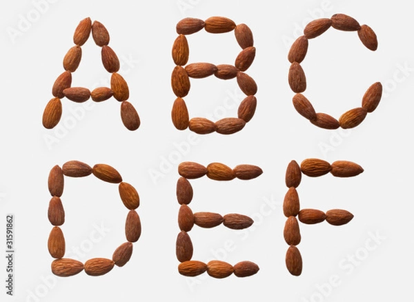 Obraz ABC[almonds]_01
