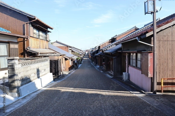 Fototapeta 三重県　観光地　関宿
