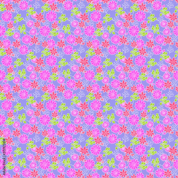 Obraz Floral pattern design pattern 