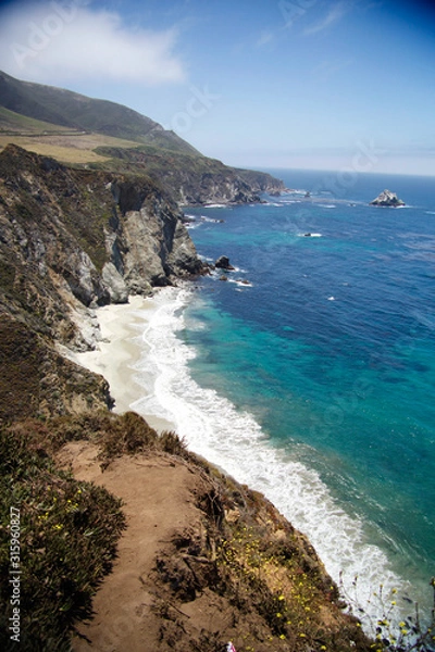 Obraz big sur coast