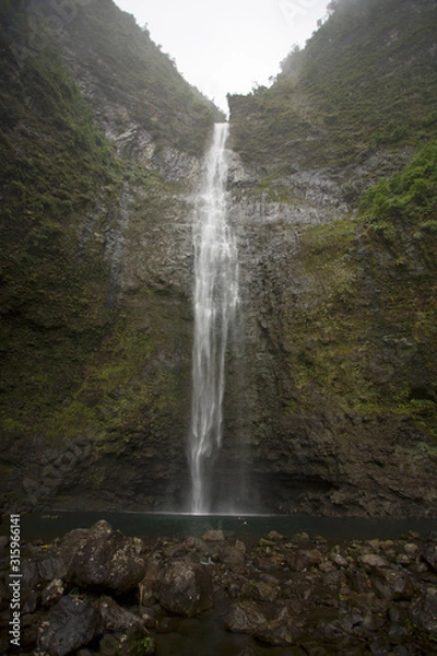 Obraz waterfall in forest