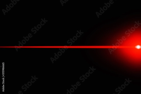 Fototapeta  Laser light, light effects beautiful colors. The brightness of the laser is shining.